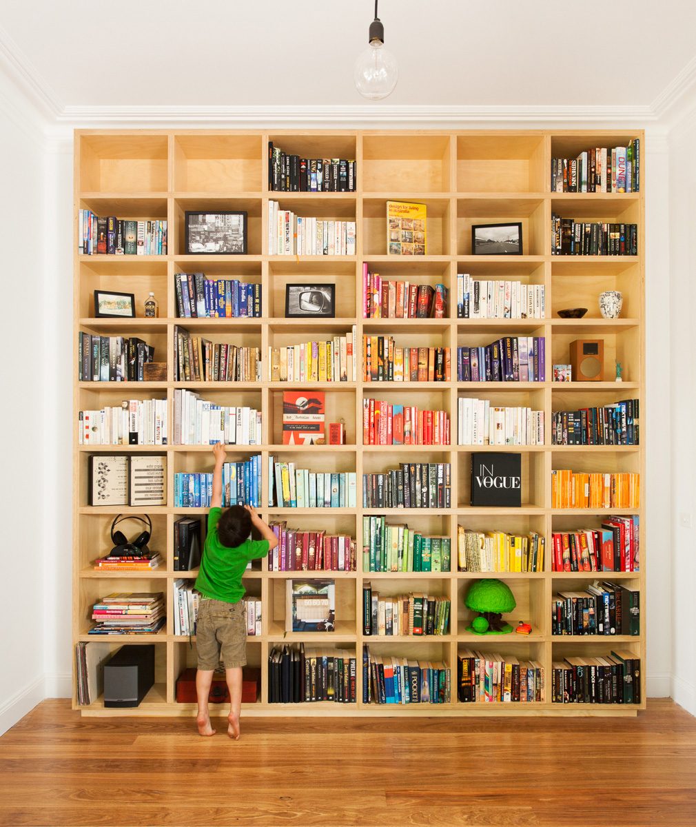 timber joinery and shelves example archiblox